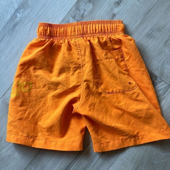 Speedo Blaze Orange Swim Trunks Shorts Size Small - Picture 5 of 5